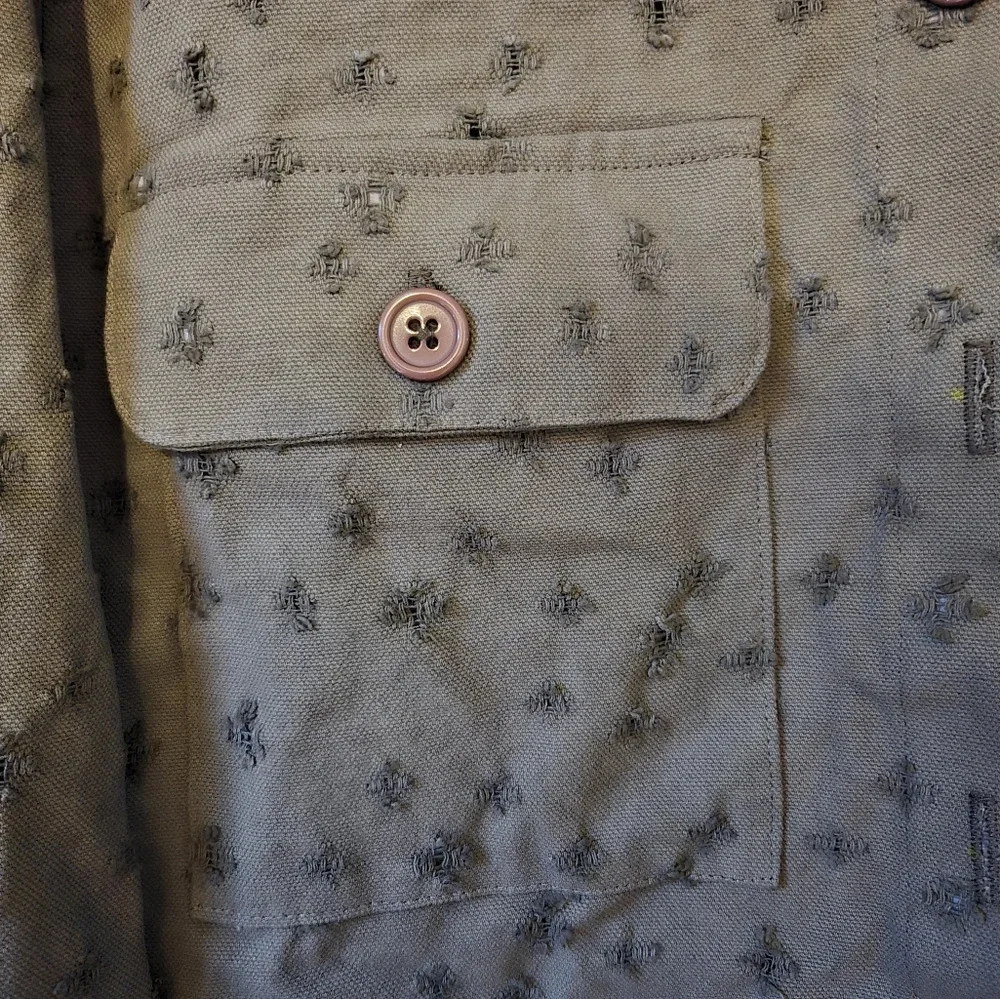 NWOT Michael Lauren Cargo Cropped jacket